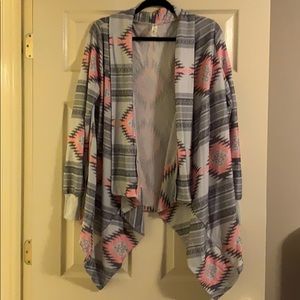 Tribal Patterned Cardigan